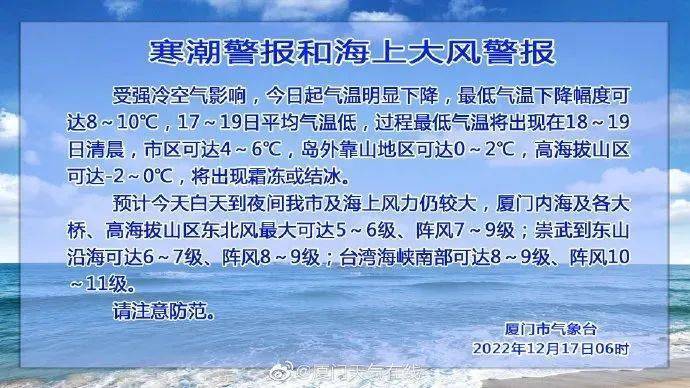 厦门的冬天有多冷?每年最低气温大约是多少?厦门的冬天温度是多少度啊-图2 厦门的冬天有多冷?每年最低气温大约是多少?厦门的冬天温度是多少度啊-图2