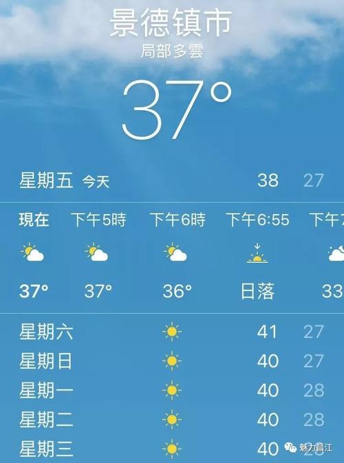 景德镇温度现在多少度?景德镇最低温度多少-图1 景德镇温度现在多少度?景德镇最低温度多少-图1