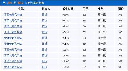 莒县到青岛汽车最早几点?大约要用多长时间?莒县平均温度是多少-图3 莒县到青岛汽车最早几点?大约要用多长时间?莒县平均温度是多少-图3