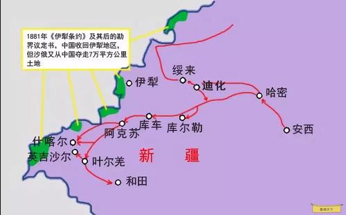 清朝总共割让多少地给俄罗斯?东北去新疆伊犁旅游多少钱-图3 清朝总共割让多少地给俄罗斯?东北去新疆伊犁旅游多少钱-图3