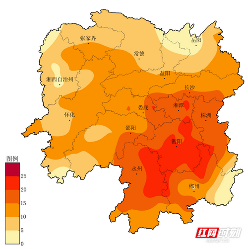 湖南气候干燥还是潮湿?湖南夏天一般气温多少度-图1 湖南气候干燥还是潮湿?湖南夏天一般气温多少度-图1