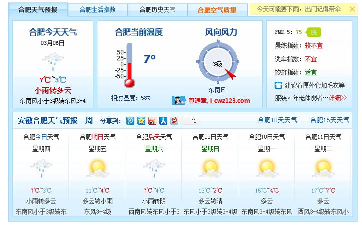 2021年合肥天气入冬了吗?合肥月底的天气是多少-图3 2021年合肥天气入冬了吗?合肥月底的天气是多少-图3