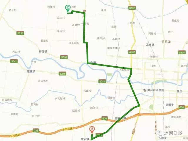漯河哪个站有到柏宁岗的车_?漯河到百宁岗多少公里-图2 漯河哪个站有到柏宁岗的车_?漯河到百宁岗多少公里-图2