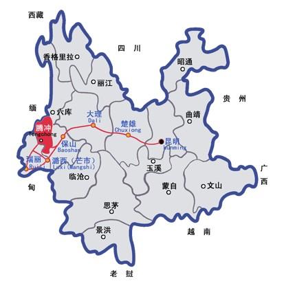 云南省保山地区有多少个县?云南保山到酒房多少里路-图1 云南省保山地区有多少个县?云南保山到酒房多少里路-图1