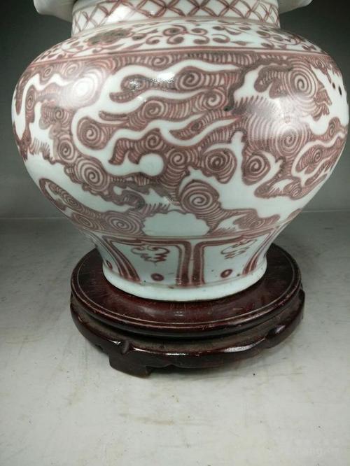 怎样鉴别元代釉里红?江西高安一向多少温度-图2 怎样鉴别元代釉里红?江西高安一向多少温度-图2