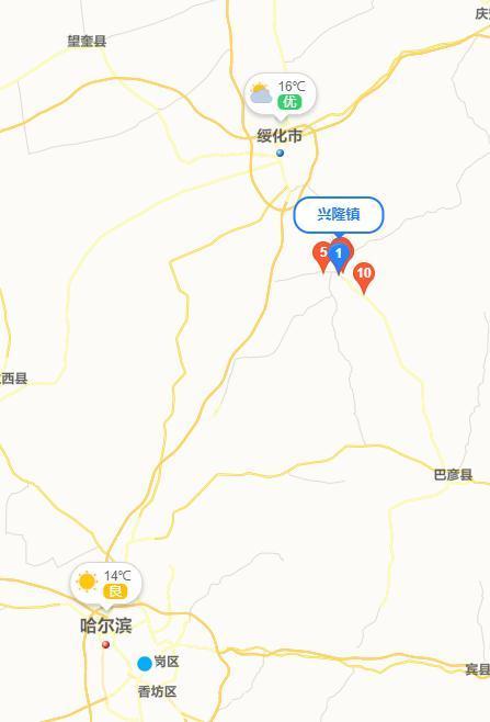 哈尔滨到兴隆镇的高速公路费是多少?巴彦兴隆镇多少公里-图1 哈尔滨到兴隆镇的高速公路费是多少?巴彦兴隆镇多少公里-图1