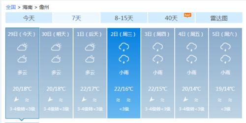 海口冬天最冷大概多少度？海口冬天最冷多少度-图3