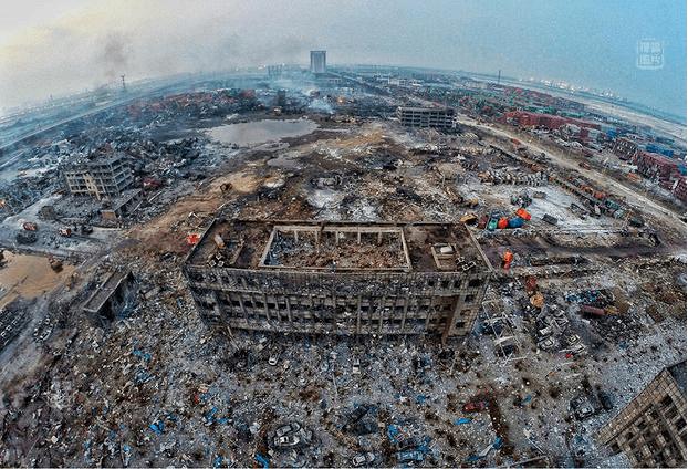 2015年8月12曰天津港大爆炸是怎么一回事?天津多少号供暖2015-图3 2015年8月12曰天津港大爆炸是怎么一回事?天津多少号供暖2015-图3