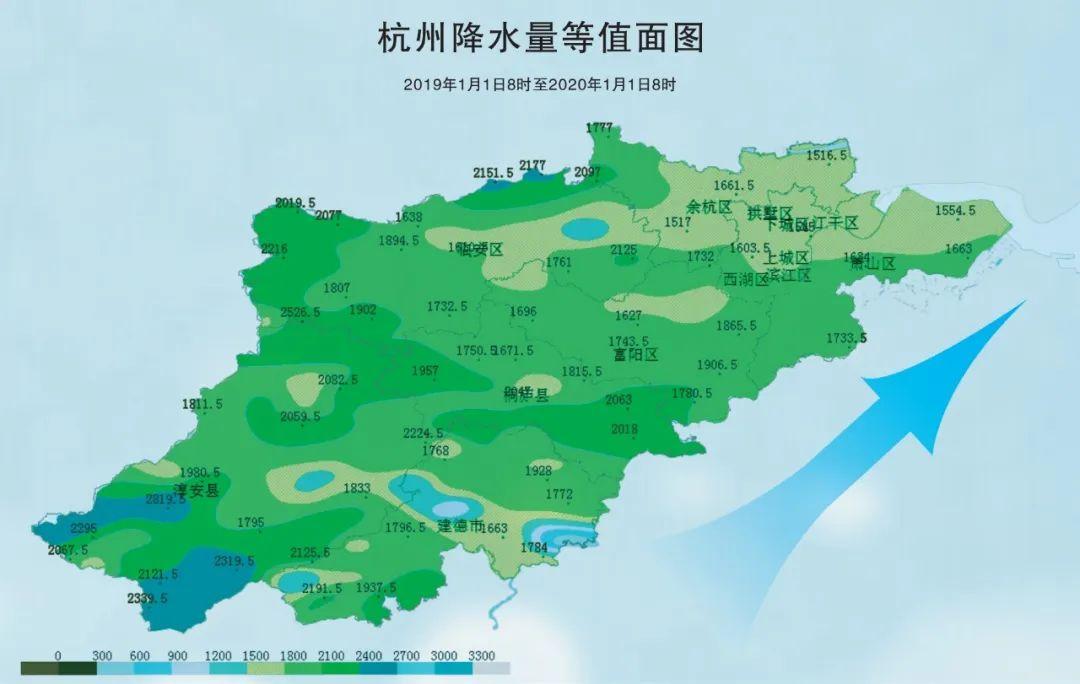 杭州年均降雨量?杭州一年多少天下雨-图2 杭州年均降雨量?杭州一年多少天下雨-图2