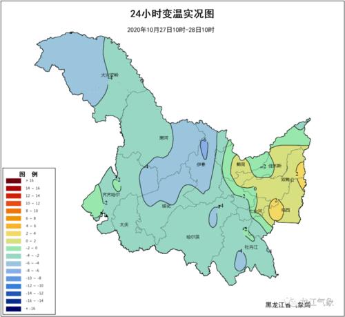 黑龙江春、夏、秋、冬的平均气温分别是多少?黑龙江11月每年多少度-图2 黑龙江春、夏、秋、冬的平均气温分别是多少?黑龙江11月每年多少度-图2