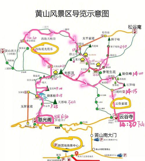 黄山西海大峡谷走一个来回有多远?黄山走一圈要多少公里-图2 黄山西海大峡谷走一个来回有多远?黄山走一圈要多少公里-图2