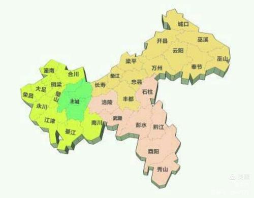 重庆城区面积是多少?重庆做成今天多少度-图2 重庆城区面积是多少?重庆做成今天多少度-图2