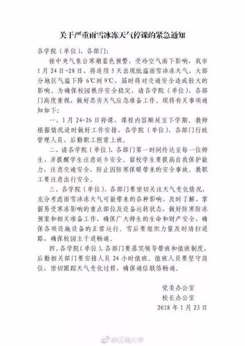 雪下到什么程度会停课?温度超过多少停课-图3 雪下到什么程度会停课?温度超过多少停课-图3
