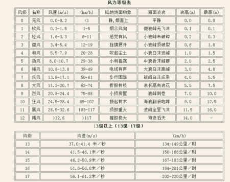 八级风是多少米每秒?八级风速是多少米每秒-图3 八级风是多少米每秒?八级风速是多少米每秒-图3