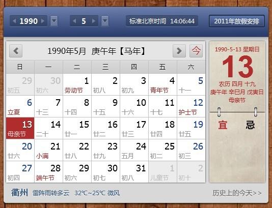 阳历五月份温度大概是多少?5月13日温度是多少号-图1 阳历五月份温度大概是多少?5月13日温度是多少号-图1