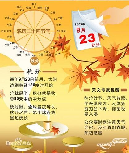 中秋和秋分的区别?今日到秋分还有多少天-图1 中秋和秋分的区别?今日到秋分还有多少天-图1