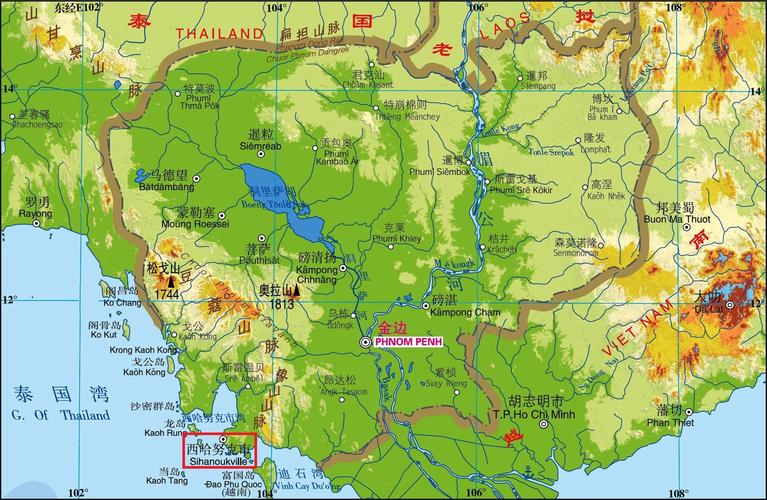 柬埔寨地形地貌?柬埔寨冬天温度多少-图2 柬埔寨地形地貌?柬埔寨冬天温度多少-图2