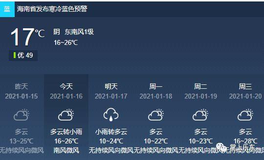 乐东冬天最冷多少度?海南乐东冬天最冷多少度-图1 乐东冬天最冷多少度?海南乐东冬天最冷多少度-图1