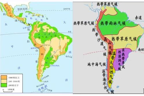 南美洲什么带气候分布范围较广?南美洲一共多少气候类型-图3 南美洲什么带气候分布范围较广?南美洲一共多少气候类型-图3