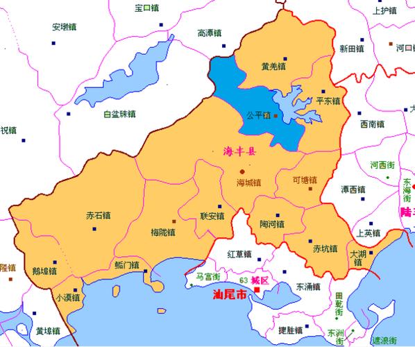 汕尾市海丰县有那几个镇?海丰联安多少人口-图2 汕尾市海丰县有那几个镇?海丰联安多少人口-图2
