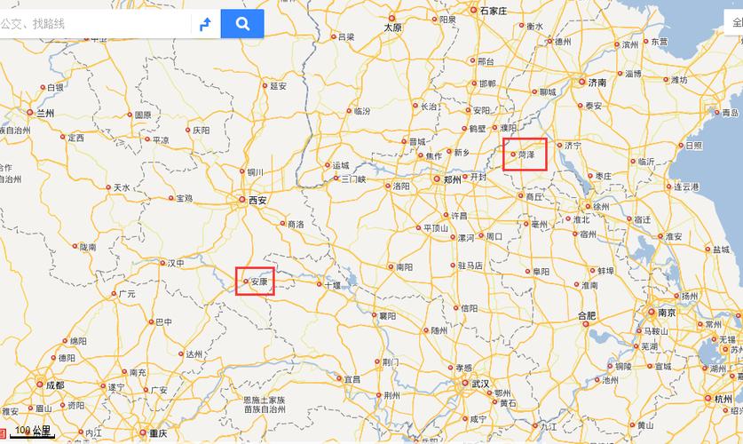 菏泽在西安哪个方位?山东菏泽纬度是多少-图1 菏泽在西安哪个方位?山东菏泽纬度是多少-图1