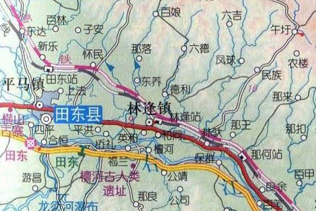 广西白色市田东县有几个镇?田东到那拔有多少公里-图1 广西白色市田东县有几个镇?田东到那拔有多少公里-图1