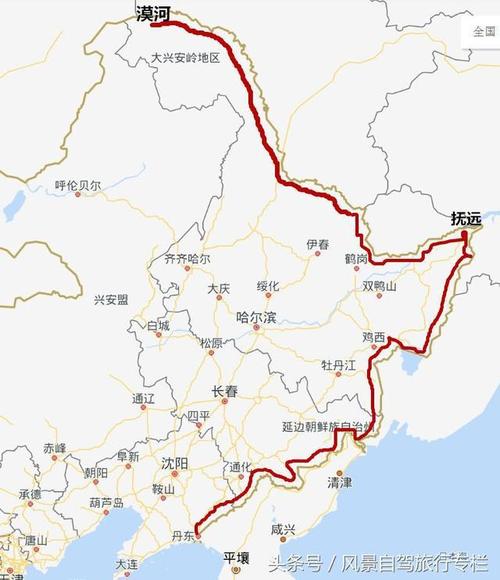 富锦到抚远多少公里？虎头到虎林限速多少-图1