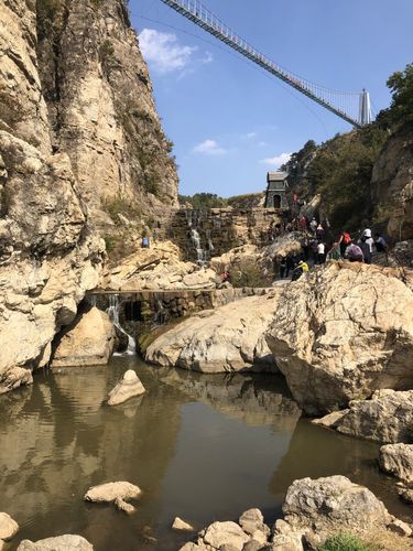 灵山大峡谷天气是不是比外面凉快?龙潭大峡谷温度多少-图2 灵山大峡谷天气是不是比外面凉快?龙潭大峡谷温度多少-图2