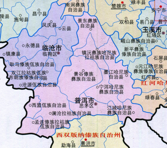 普洱市有多少个乡镇行政村?澜沧到文东有多少公里-图2 普洱市有多少个乡镇行政村?澜沧到文东有多少公里-图2