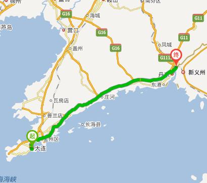 大连到丹东高铁经过哪些站？北井子到东港客运站多少公里-图1