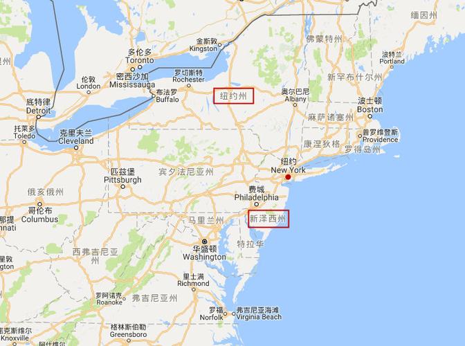 纽约的经纬度?美国纽约现在是多少度-图1 纽约的经纬度?美国纽约现在是多少度-图1