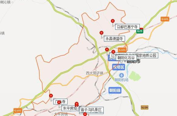 辽宁朝阳化石公园有几部分组成?朝阳市到槐树洞多少公里-图2 辽宁朝阳化石公园有几部分组成?朝阳市到槐树洞多少公里-图2