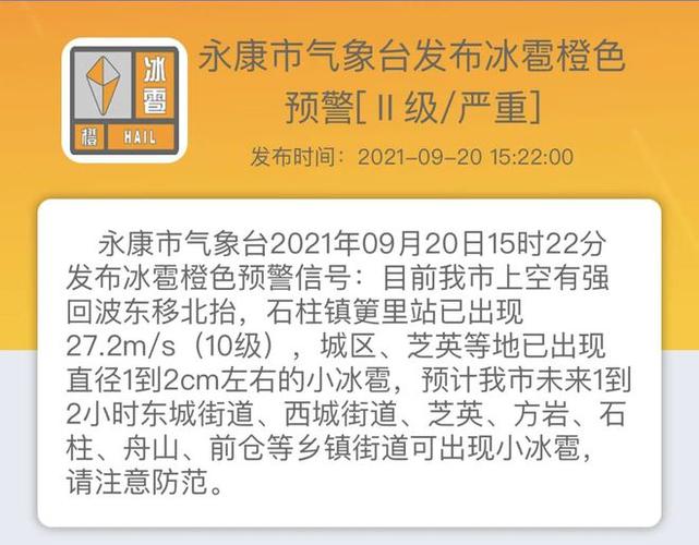 2021年10月15日温度?浙江永康今日温度多少-图1 2021年10月15日温度?浙江永康今日温度多少-图1