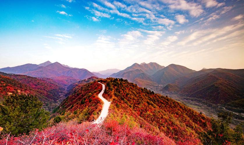 山西周边看红叶最好的地方?10中旬去五台山多少度-图3 山西周边看红叶最好的地方?10中旬去五台山多少度-图3