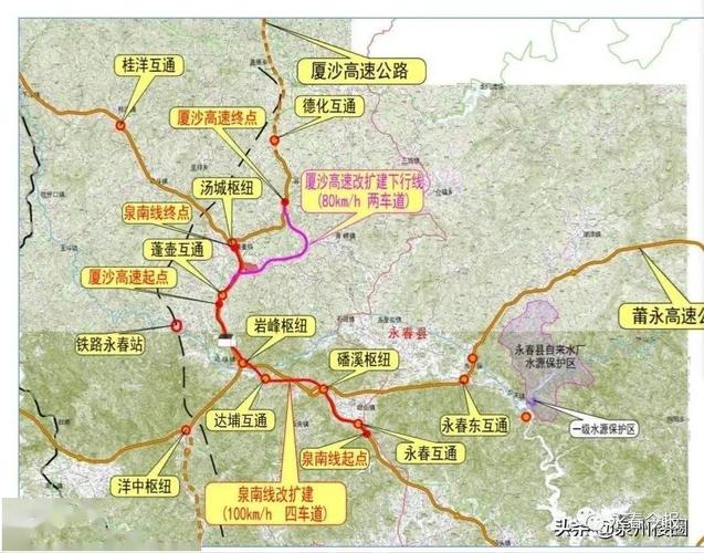 长(长汀)泉(泉州)铁路会经过永春哪些乡镇?在永春境内哪里会设车站?大田到吴山多少时间-图2 长(长汀)泉(泉州)铁路会经过永春哪些乡镇?在永春境内哪里会设车站?大田到吴山多少时间-图2
