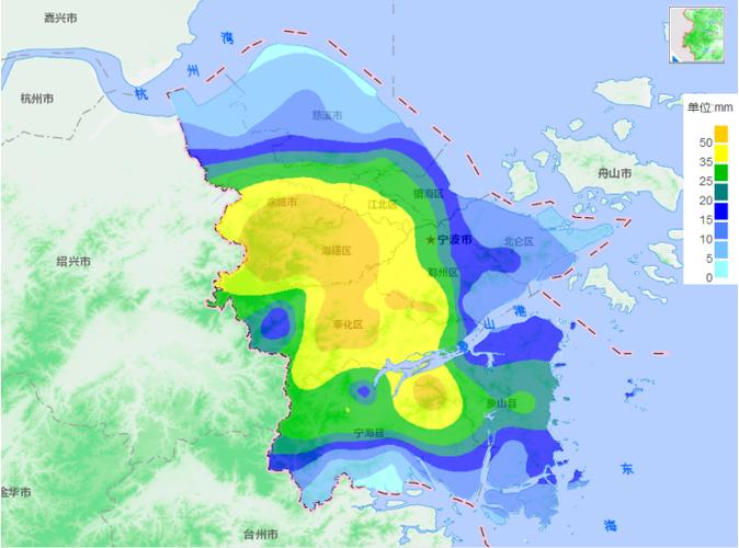 宁波一年四季的气候怎么样?宁波年降雨量多少-图1 宁波一年四季的气候怎么样?宁波年降雨量多少-图1